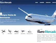 Tablet Screenshot of aeromercado.com